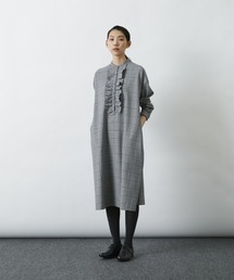LOISIR ロワズィール チェックワンピース　定価30800　 X4513 LOISIR ロワズィール チェックワンピース 定価30800 X4513