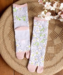 カヤ | 【カヤ】足袋型くつ下23～25cm しだれ桜(ソックス/靴下)
