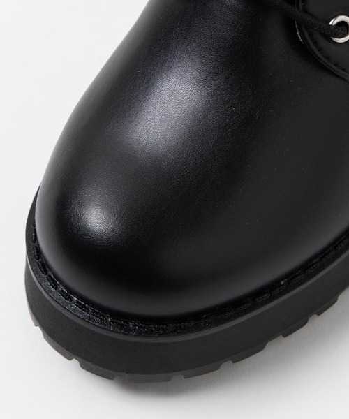 WEGO(ウィゴー)の「WEGO/レースアップヒールシューズ(ドレスシューズ・レディース・ブラック/アイボリー・MEDIUM/LARGE)」の3枚目の写真