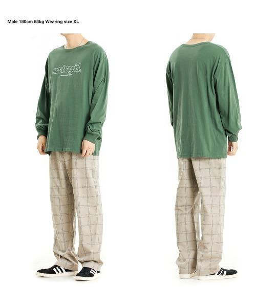 tシャツ 「mahagrid/マハグリッド」THIRD LOGO LS TEE/ サードロゴ　長袖Tシャツ レディース メンズ mahagrid/マハグリッド』THIRD LOGO LS TEE/ サードロゴ 長袖T