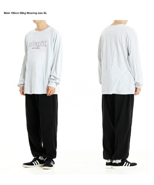 mahagrid/マハグリッド』THIRD LOGO LS TEE/ サードロゴ 長袖T
