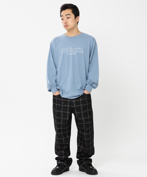 mahagrid/マハグリッド』THIRD LOGO LS TEE/ サードロゴ 長袖T