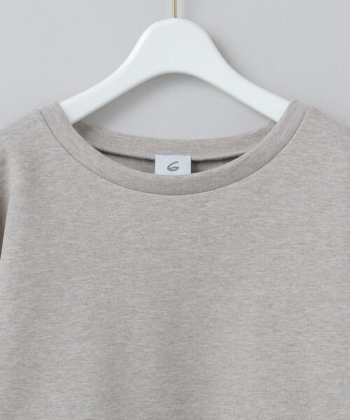 6（ロク）の「＜6(ROKU)＞HOOK PULLOVER/カットソー（Tシャツ
