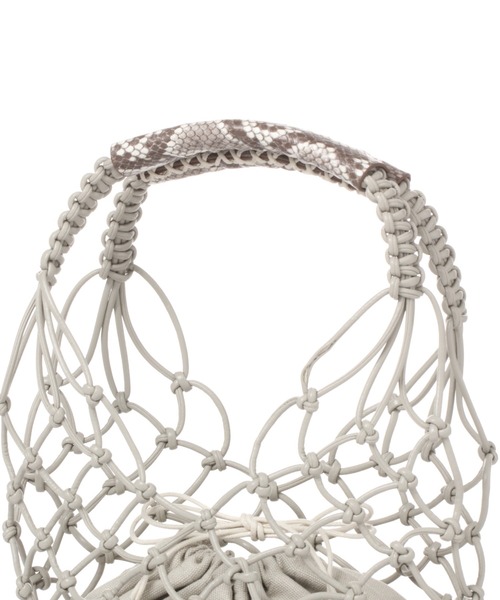 BARNYARDSTORM（バンヤードストーム）の「BARNYARDSTORM / ハンモックバッグ（かごバッグ・レディース・ブラック/ベージュ/ブラウン・FREE）」の18枚目の写真