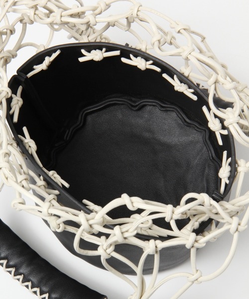 BARNYARDSTORM（バンヤードストーム）の「BARNYARDSTORM / ハンモックバッグ（かごバッグ・レディース・ブラック/ベージュ/ブラウン・FREE）」の6枚目の写真