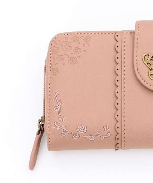 axes femme(アクシーズファム)の「ローズ刺繍長財布(財布・レディース・ピンク/ネイビー/ブラウン・MEDIUM)」の21枚目の写真