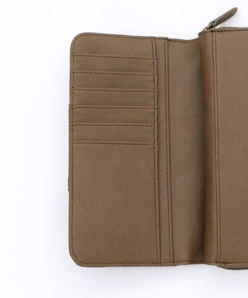 axes femme(アクシーズファム)の「ローズ刺繍長財布(財布・レディース・ピンク/ネイビー/ブラウン・MEDIUM)」の9枚目の写真