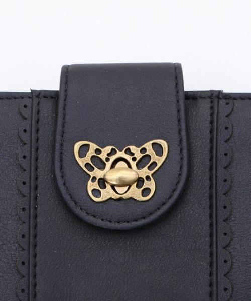 axes femme(アクシーズファム)の「ローズ刺繍長財布(財布・レディース・ピンク/ネイビー/ブラウン・MEDIUM)」の20枚目の写真