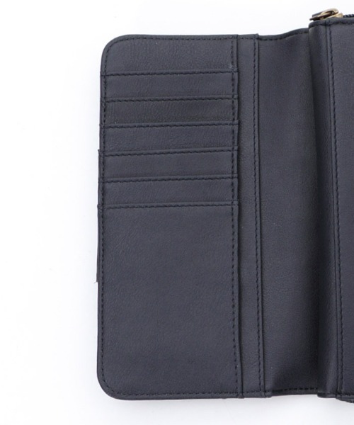 axes femme(アクシーズファム)の「ローズ刺繍長財布(財布・レディース・ピンク/ネイビー/ブラウン・MEDIUM)」の7枚目の写真