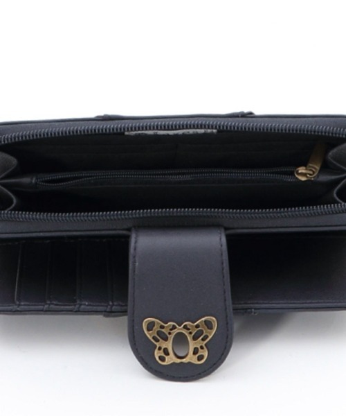 axes femme(アクシーズファム)の「ローズ刺繍長財布(財布・レディース・ピンク/ネイビー/ブラウン・MEDIUM)」の14枚目の写真