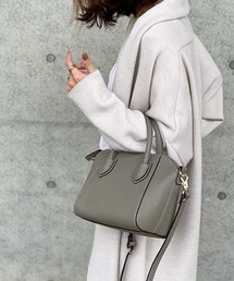 HAYNI | 【HAYNI / ヘイニ】 本革2wayショルダートートバッグ シエナ(型押し) スカーフ付き(ハンドバッグ)