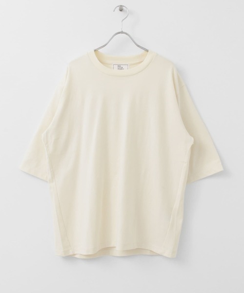 FORK&SPOON（フォークアンドスプーン）の「FORK&SPOON　オーガニックコットン5分袖Tシャツ（Tシャツ/カットソー・メンズ・ブラウン/オフホワイト/ブルー・4/5）」の22枚目の写真