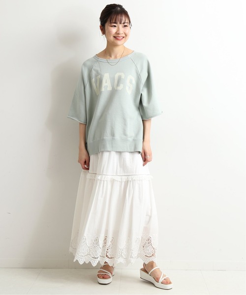 SLOBE IENA レースギャザースカート SLOBE IENA（スローブイエナ）の「レースギャザースカート