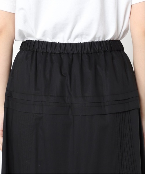 SLOBE IENA(スローブイエナ)の「レースギャザースカート【ウエストゴム/手洗い可能】◆(スカート・レディース・ホワイト/ブラック・FREE)」の7枚目の写真