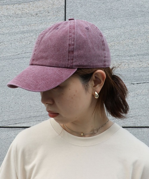 newhattan（ニューハッタン）の「newhattan/コットンキャップ（キャップ・メンズ・ホワイト/オフホワイト/ブラック/ブラック系その他/チャコールグレー/ブラウン/オリーブ/ライトブルー/インディゴブルー/カーキ/レッド系その他/グレー系その他/ダークグリーン/ベージュ系その他/ブルー系その他/グリーン系その他2/グレー系その他2/ブラック系その他2/ネイビー/オレンジ系その他・FREE）」の19枚目の写真