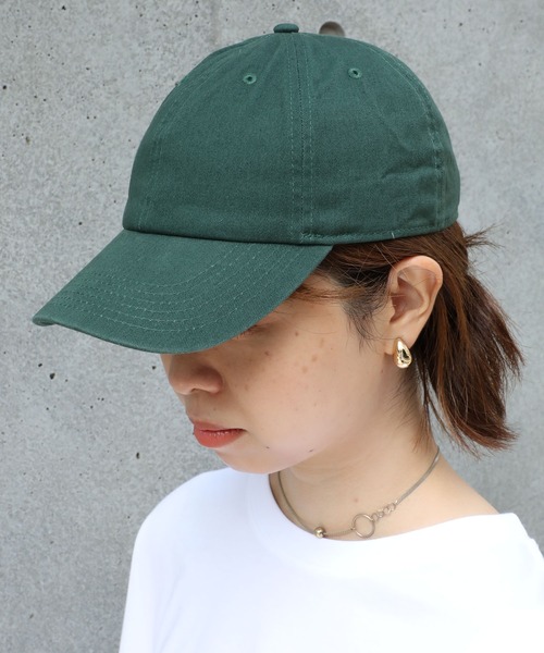 newhattan（ニューハッタン）の「newhattan/コットンキャップ（キャップ・メンズ・ホワイト/オフホワイト/ブラック/ブラック系その他/チャコールグレー/ブラウン/オリーブ/ライトブルー/インディゴブルー/カーキ/レッド系その他/グレー系その他/ダークグリーン/ベージュ系その他/ブルー系その他/グリーン系その他2/グレー系その他2/ブラック系その他2/ネイビー/オレンジ系その他・FREE）」の11枚目の写真