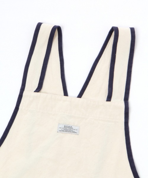 GLOBAL WORK（グローバルワーク）の「オーガニックコットン　カブリエプロン/940371（エプロン・レディース・オフホワイト・FREE）」の4枚目の写真