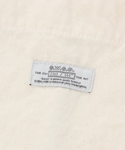 GLOBAL WORK（グローバルワーク）の「オーガニックコットン　カブリエプロン/940371（エプロン・レディース・オフホワイト・FREE）」の2枚目の写真