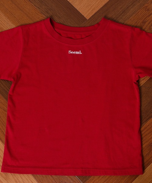 Seemi. byNICECLAUP（ シーミーバイナイスクラップ）の「Seemi Tee（Tシャツ/カットソー・レディース・ホワイト/ブラック/レッド・FREE）」の4枚目の写真