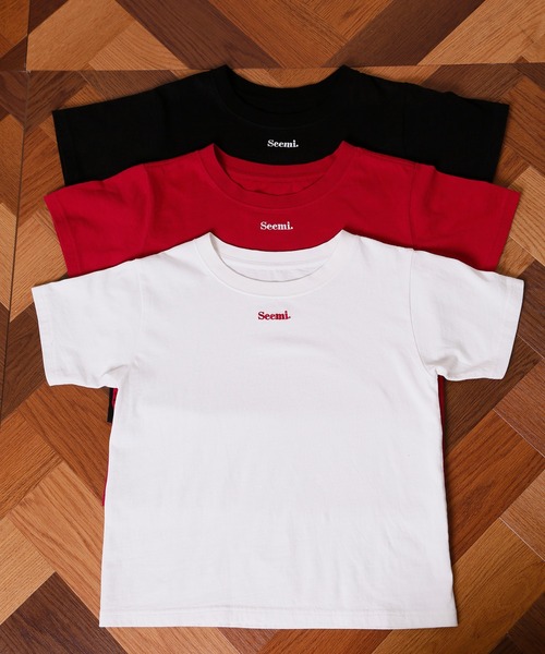 Seemi. byNICECLAUP（ シーミーバイナイスクラップ）の「Seemi Tee（Tシャツ/カットソー・レディース・ホワイト/ブラック/レッド・FREE）」の22枚目の写真