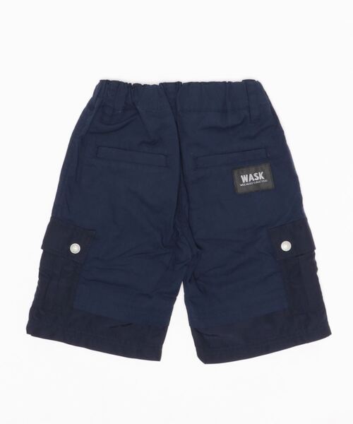 WASK（ワスク）の「WASK/5.5分丈 切り替え シーチング カーゴパンツ (100~160cm)（カーゴパンツ・キッズ・ネイビー/グリーン・130/150/100/120/140/160/110）」の10枚目の写真