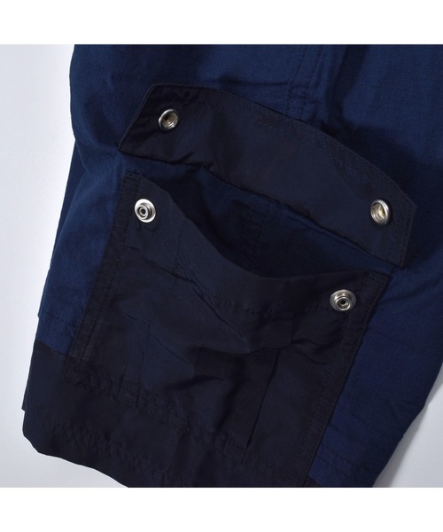 WASK（ワスク）の「WASK/5.5分丈 切り替え シーチング カーゴパンツ (100~160cm)（カーゴパンツ・キッズ・ネイビー/グリーン・130/150/100/120/140/160/110）」の13枚目の写真