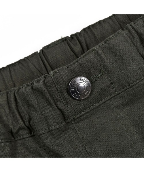 WASK（ワスク）の「WASK/5.5分丈 切り替え シーチング カーゴパンツ (100~160cm)（カーゴパンツ・キッズ・ネイビー/グリーン・130/150/100/120/140/160/110）」の12枚目の写真