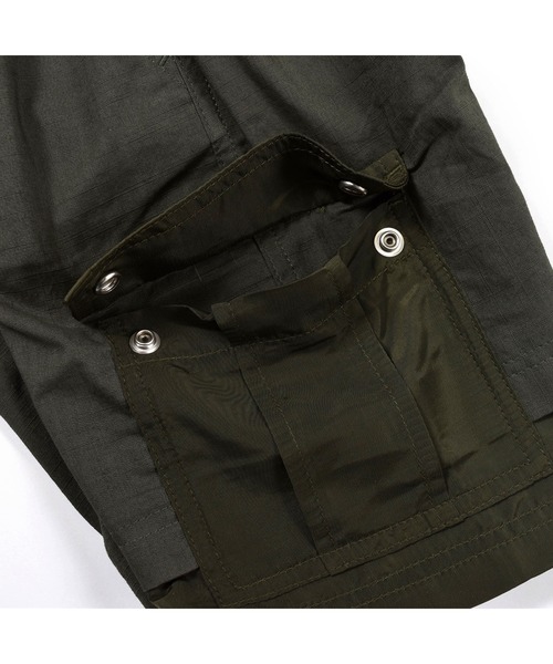 WASK（ワスク）の「WASK/5.5分丈 切り替え シーチング カーゴパンツ (100~160cm)（カーゴパンツ・キッズ・ネイビー/グリーン・130/150/100/120/140/160/110）」の14枚目の写真