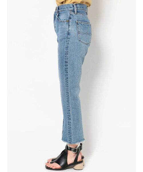 Ungrid（アングリッド）の「スリットストレートデニム（デニムパンツ・レディース・ブルー・24inch/25inch/26inch）」の14枚目の写真