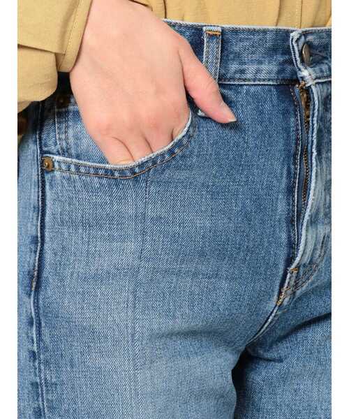 Ungrid（アングリッド）の「スリットストレートデニム（デニムパンツ・レディース・ブルー・24inch/25inch/26inch）」の7枚目の写真