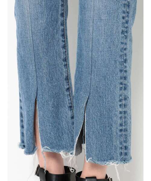Ungrid（アングリッド）の「スリットストレートデニム（デニムパンツ・レディース・ブルー・24inch/25inch/26inch）」の9枚目の写真