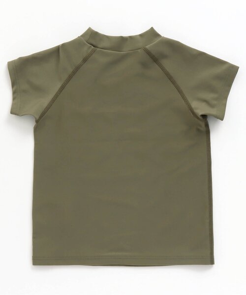 BREEZE（ブリーズ）の「/半袖ラッシュガード_UVカット（ラッシュガード・キッズ・カーキ/イエロー/オフホワイト/ブラック・100/110/120/130/140/80/90）」の8枚目の写真