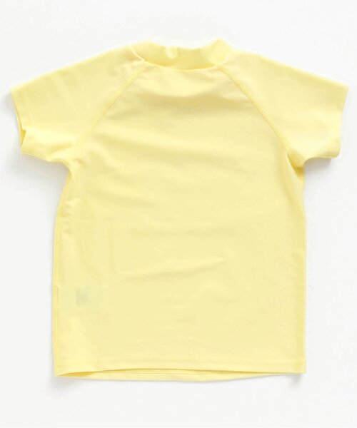 BREEZE（ブリーズ）の「/半袖ラッシュガード_UVカット（ラッシュガード・キッズ・カーキ/イエロー/オフホワイト/ブラック・100/110/120/130/140/80/90）」の9枚目の写真