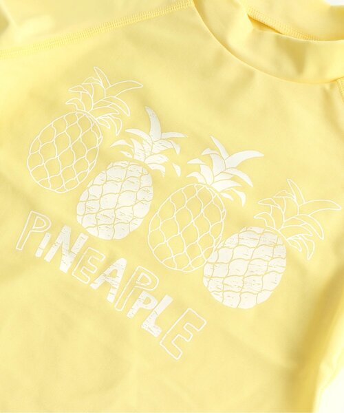 BREEZE（ブリーズ）の「/半袖ラッシュガード_UVカット（ラッシュガード・キッズ・カーキ/イエロー/オフホワイト/ブラック・100/110/120/130/140/80/90）」の11枚目の写真