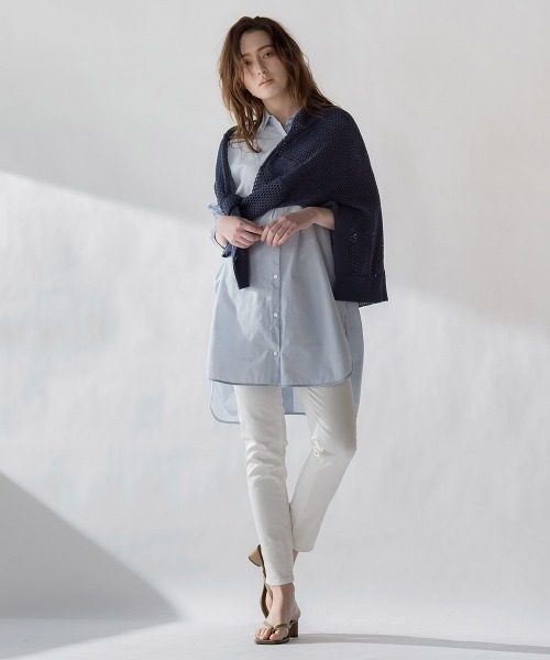 MAYSON GREY（メイソングレイ）の「【2021SS　叶えるシリーズ】AVAスキニーデニム（デニムパンツ・レディース・ブラック/オフホワイト/ネイビー・S/M/SS）」の15枚目の写真