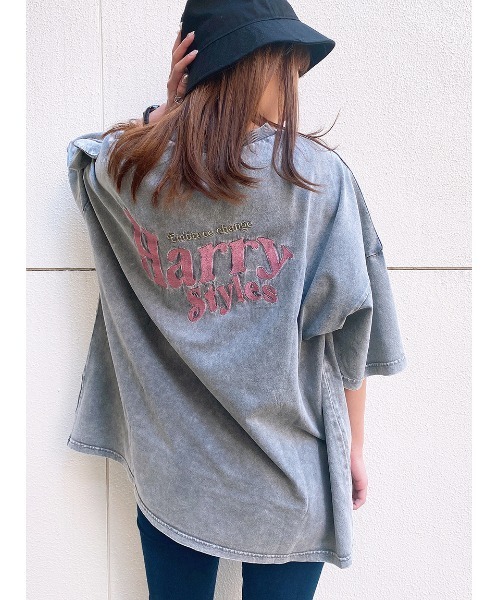 one way（ワンウェイ）の「【oneway Jeans】HARRYUP加工Tシャツ（Tシャツ/カットソー・レディース・ブラック/ダークグリーン/ベージュ/ライトパープル/ライトブルー・FREE）」の18枚目の写真