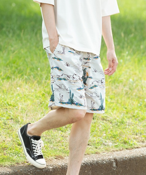 OUTDOOR PRODUCTS（アウトドアプロダクツ）の「【OUTDOOR PRODUCTS】マルチファンクションバギーパンツ　ナイロンパンツ（その他パンツ・メンズ・ブラック/グレー/ピンク/グリーン/ホワイト/ベージュ/カーキ/イエロー・LARGE/X-LARGE/SMALL/MEDIUM）」の2枚目の写真