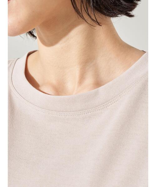 earth music&ecology（アースミュージックアンドエコロジー）の「レイヤード風カットチュニック ＊（Tシャツ/カットソー・レディース・ミント/サックスブルー/ベージュ・FREE）」の12枚目の写真