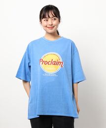 SPINNS | 【ゆったりシルエット】Proclaim カレッジデザインビッグTシャツ(Tシャツ/カットソー)