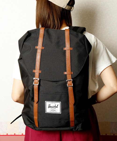 Herschel Supply（ハーシェルサプライ）の「Herschel Supply バックパック15PC収納 19.5L（バックパック/リュック・メンズ・ベージュ/グリーン/ブラック/レッド系その他/マスタード/カモフラージュ/ネイビー/ブラック系その他/カーキ/マルチ/ワイン・FREE）」の2枚目の写真