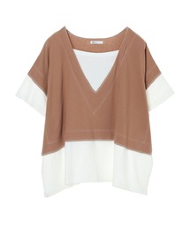 CRAFT STANDARD BOUTIQUE | レイヤードライクTシャツ　＊(Tシャツ/カットソー)