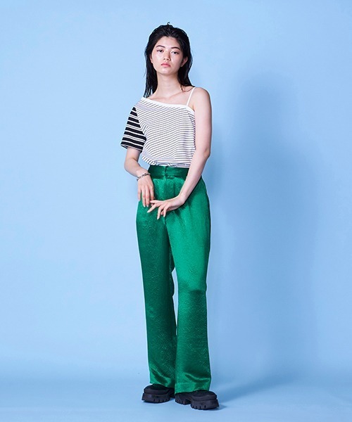 lautreamont BLEUBLANC（ロートレアモンブルーブラン）の「レイヤードボーダーT【セットアイテム】（Tシャツ/カットソー・レディース・ブラック系その他/ダークネイビー・11号/9号）」の20枚目の写真