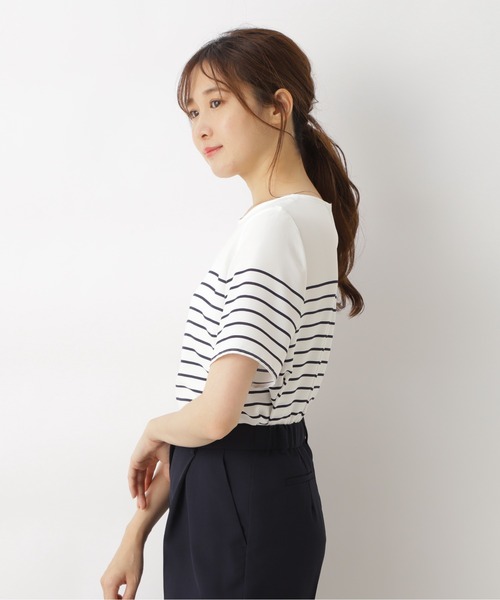 NATURAL BEAUTY BASIC(ナチュラルビューティーベーシック)の「ボーダーTブラウス/ 0171110513(シャツ/ブラウス・レディース・ホワイト系その他/ホワイト系その他2・MEDIUM/SMALL)」の13枚目の写真