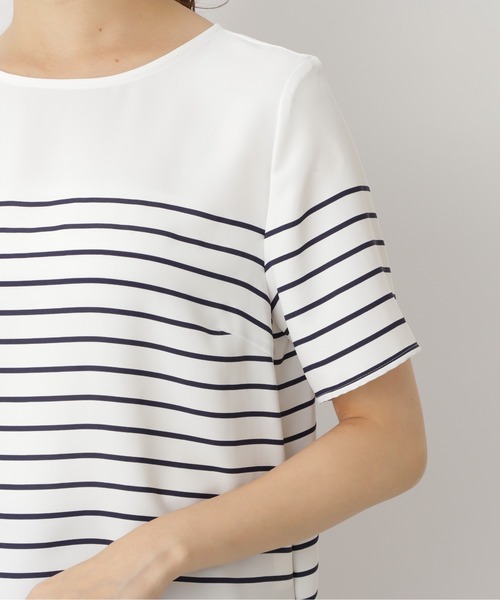 NATURAL BEAUTY BASIC(ナチュラルビューティーベーシック)の「ボーダーTブラウス/ 0171110513(シャツ/ブラウス・レディース・ホワイト系その他/ホワイト系その他2・MEDIUM/SMALL)」の12枚目の写真