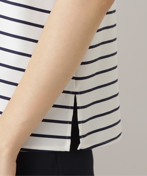 NATURAL BEAUTY BASIC(ナチュラルビューティーベーシック)の「ボーダーTブラウス/ 0171110513(シャツ/ブラウス・レディース・ホワイト系その他/ホワイト系その他2・MEDIUM/SMALL)」の11枚目の写真