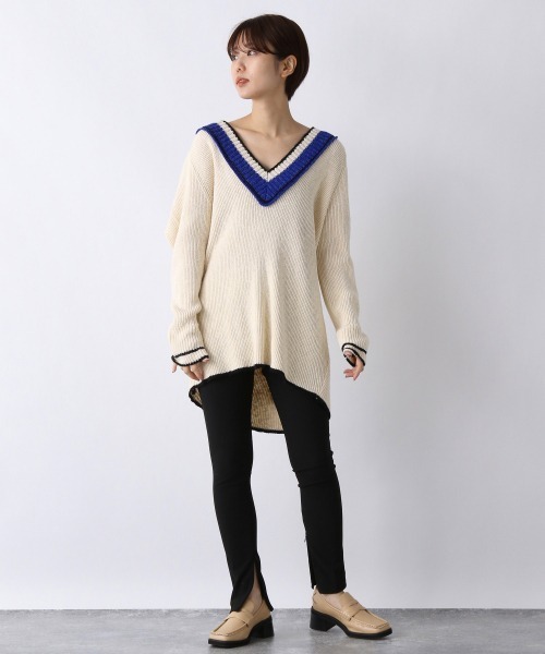 JEANASIS(ジーナシス)の「クラシックヒールローファー/957663(ローファー・レディース・ブラック/イエロー・MEDIUM/LARGE)」の7枚目の写真