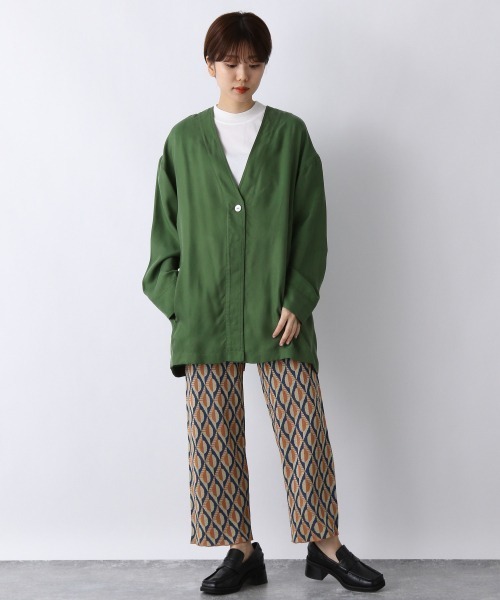 JEANASIS(ジーナシス)の「クラシックヒールローファー/957663(ローファー・レディース・ブラック/イエロー・MEDIUM/LARGE)」の3枚目の写真