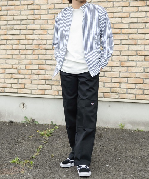 Dickies(ディッキーズ)の「【Dickies/ディッキーズ】ダブルニー チノワークパンツ/TCツイル(チノパンツ・メンズ・チャコールグレー/ブラック/ベージュ/ネイビー/ダークブラウン/グリーン/オリーブ・30inch/28inch/36inch/34inch/32inch)」の9枚目の写真