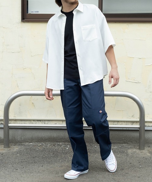 Dickies(ディッキーズ)の「【Dickies/ディッキーズ】ダブルニー チノワークパンツ/TCツイル(チノパンツ・メンズ・チャコールグレー/ブラック/ベージュ/ネイビー/ダークブラウン/グリーン/オリーブ・30inch/28inch/36inch/34inch/32inch)」の22枚目の写真