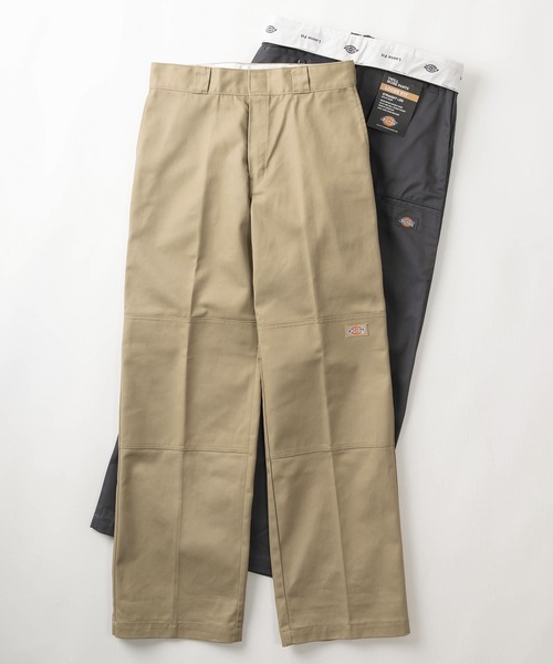 Dickies(ディッキーズ)の「【Dickies/ディッキーズ】ダブルニー チノワークパンツ/TCツイル(チノパンツ・メンズ・チャコールグレー/ブラック/ベージュ/ネイビー/ダークブラウン/グリーン/オリーブ・30inch/28inch/36inch/34inch/32inch)」の14枚目の写真